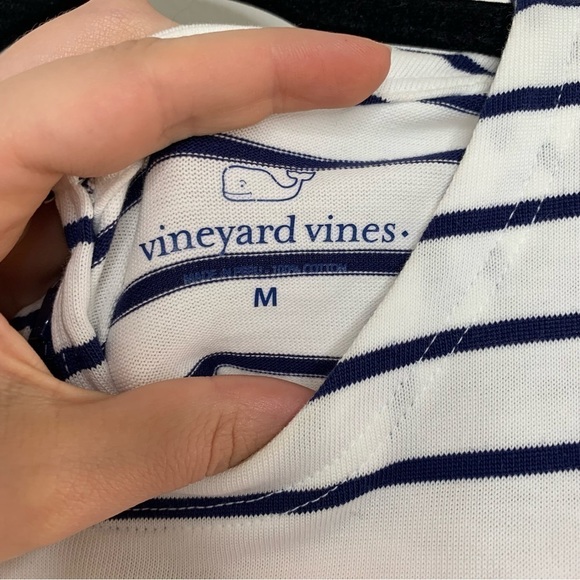 Vineyard Vines colorful stripe zipper back sleeveless mini dress - Picture 5 of 10